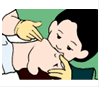 두 번 충분히 불어넣기 이미지